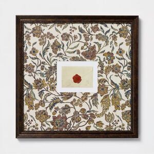 16"x16" Keepsake Envelope Framed Wall Art  Threshold designed with Studio McGee
